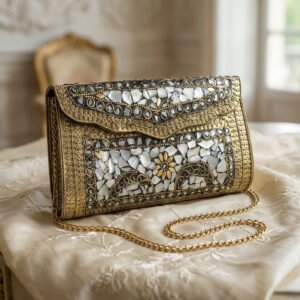 Vintage Metal Clutch