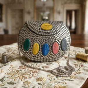 Vintage Metal Clutch