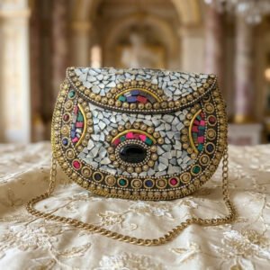 Vintage Metal Clutch