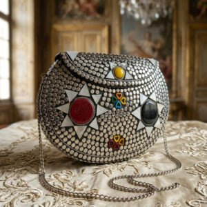 Vintage Metal Clutch