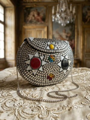 Vintage Metal Clutch