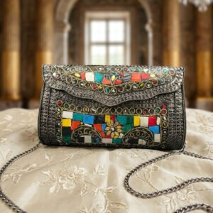 Vintage Metal Clutch