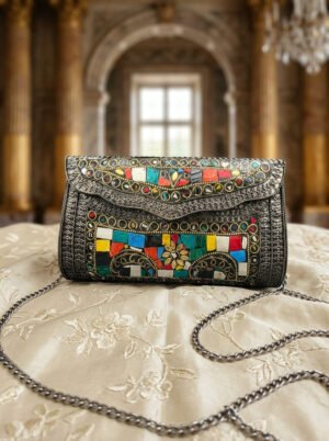 Vintage Metal Clutch
