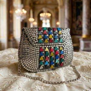 Vintage Metal Clutch