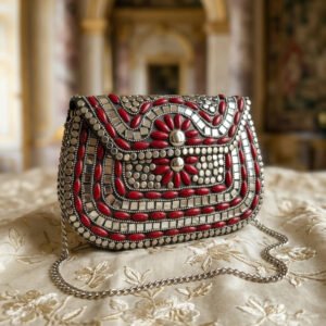 Vintage Metal Clutch