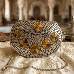 Vintage Metal Clutch