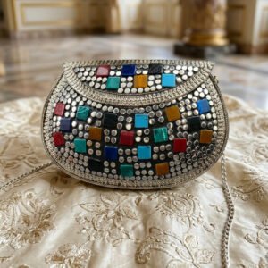 Vintage Metal Clutch