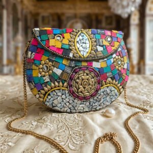 Vintage Metal Clutch