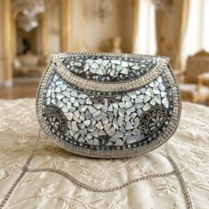 Vintage Metal Clutch