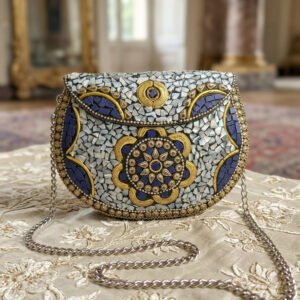 Vintage Metal Clutch