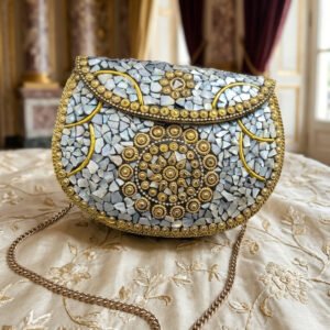 Vintage Metal Clutch