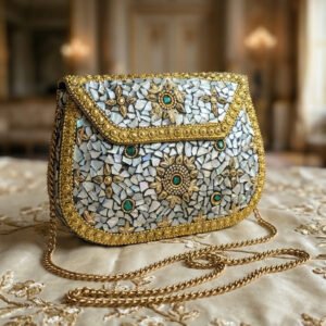 Vintage Metal Clutch