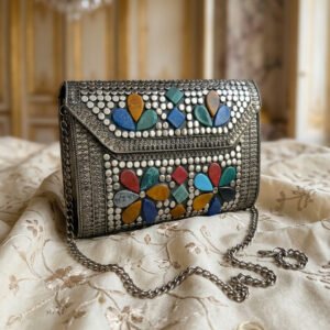 Vintage Metal Clutch