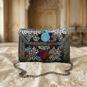 Vintage Metal Clutch