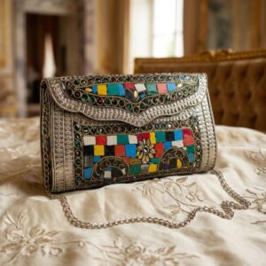 Vintage Metal Clutch