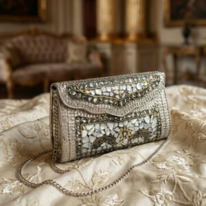 Vintage Metal Clutch