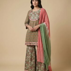 Jaipuri Cotton Sharara