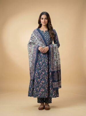 PURE MAL MAL COTTON NYRA CUT ANARKALI