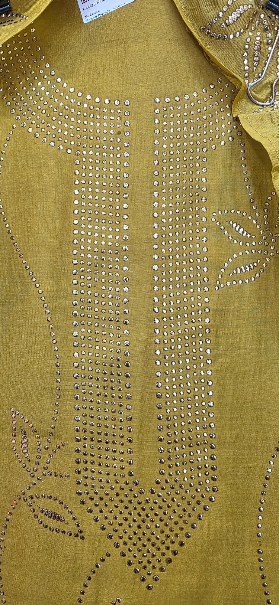 Pure Mul Chanderi Pitta Work Dress - Image 2