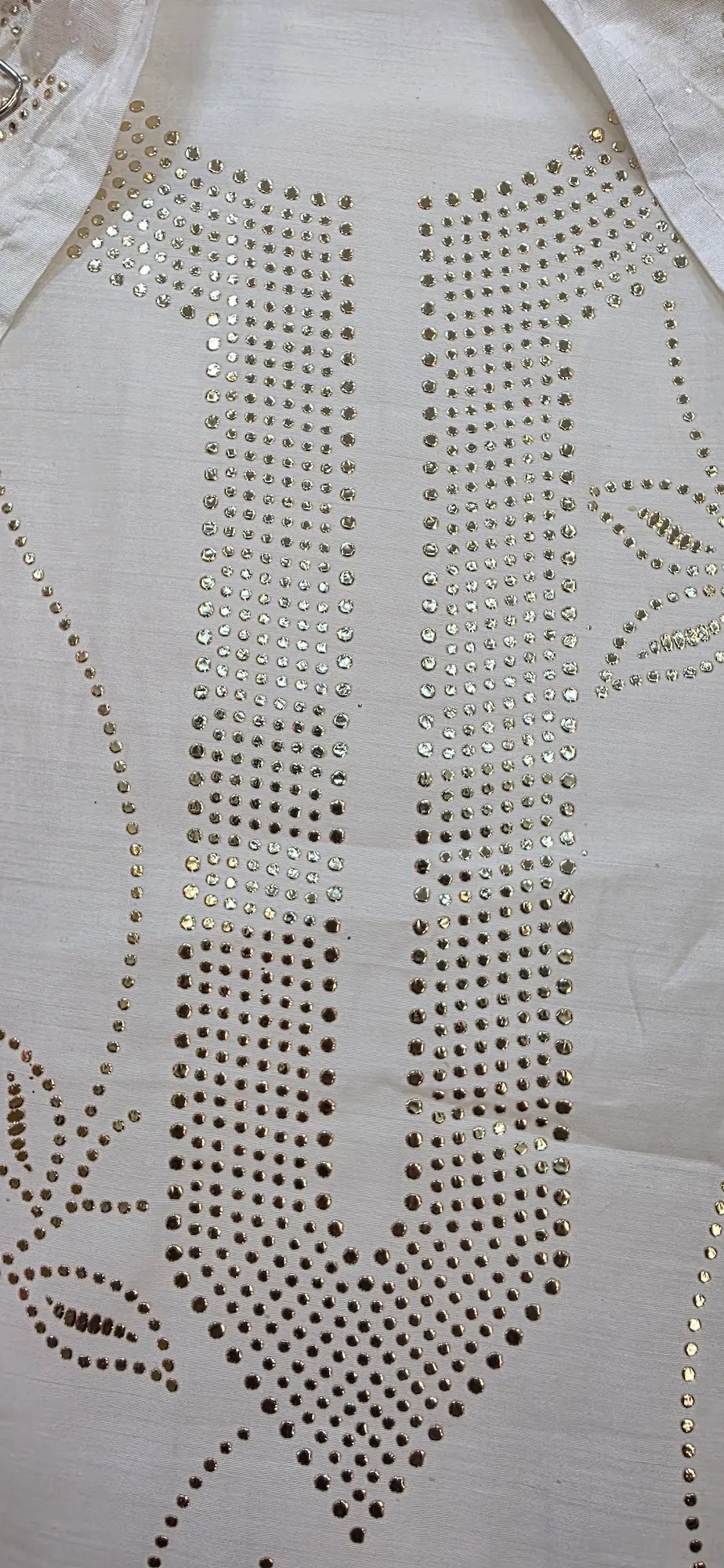 Pure Mul Chanderi Pitta Work Dress - Image 2