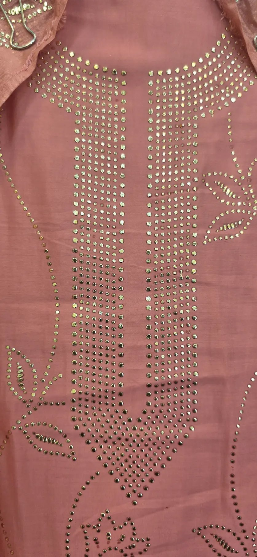 Pure Mul Chanderi Pitta Work Dress - Image 2