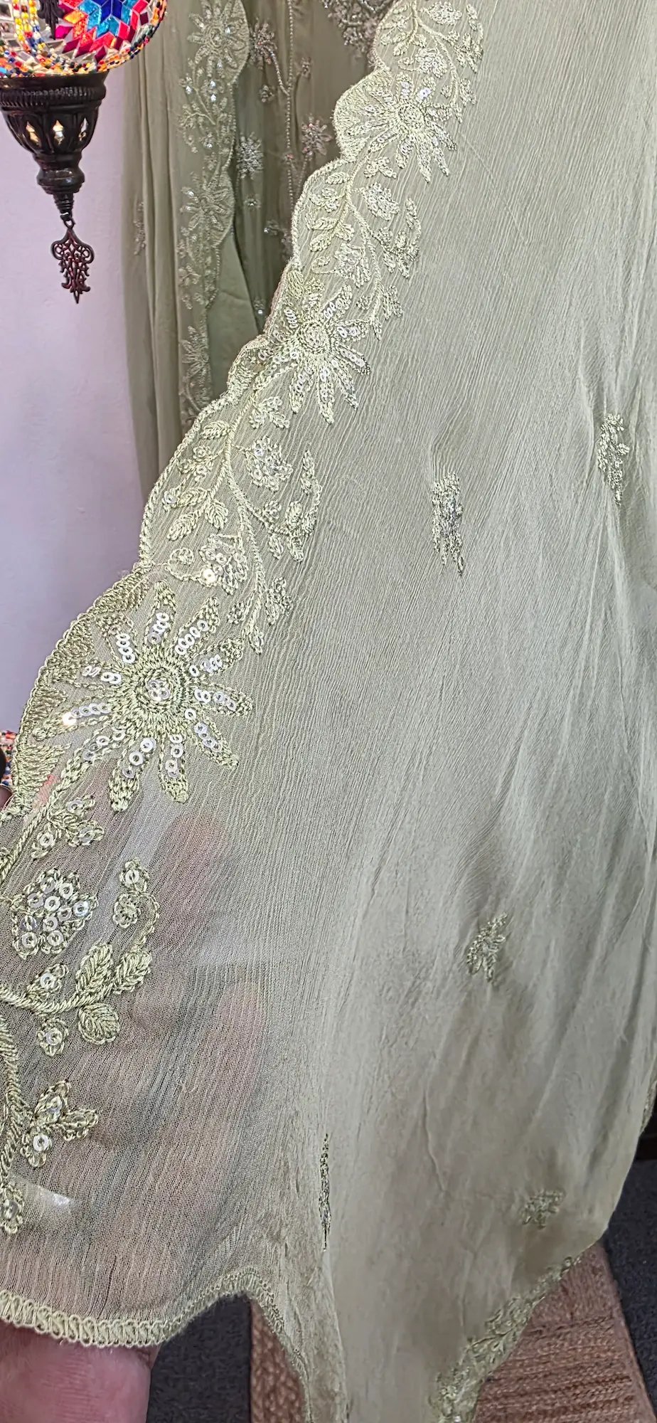 Designer Boutique Handwork Dress - Image 2