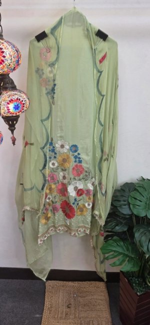 Pure Simar 3D Embroidery Dress