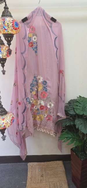 Pure Simar 3D Embroidery Dress