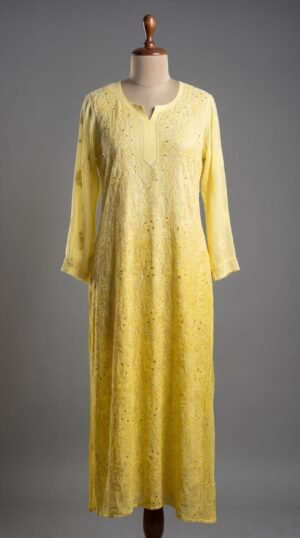 Luckhnowi Handwork Kurti