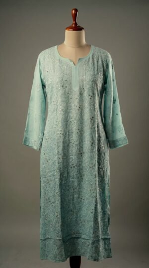 Luckhnowi Handwork Kurti