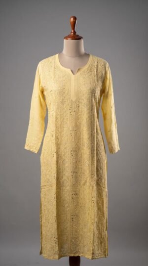 Luckhnowi Handwork Kurti
