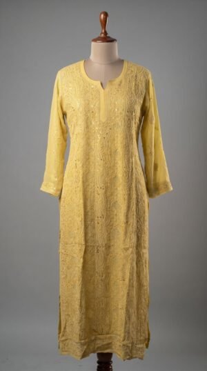 Luckhnowi Handwork Kurti