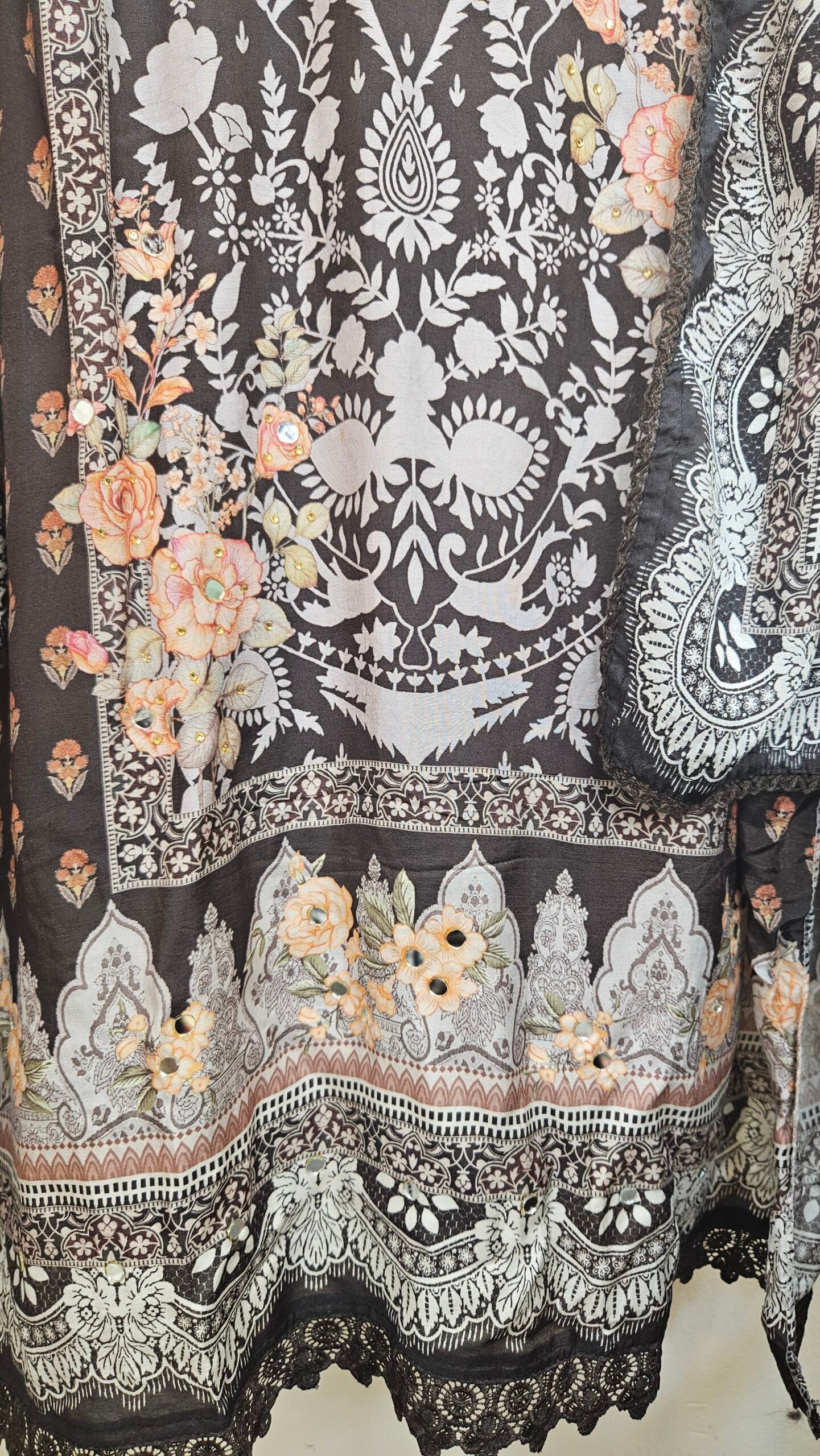 Pure Mul Mul Cotton Silk Boutique Dress - Image 3