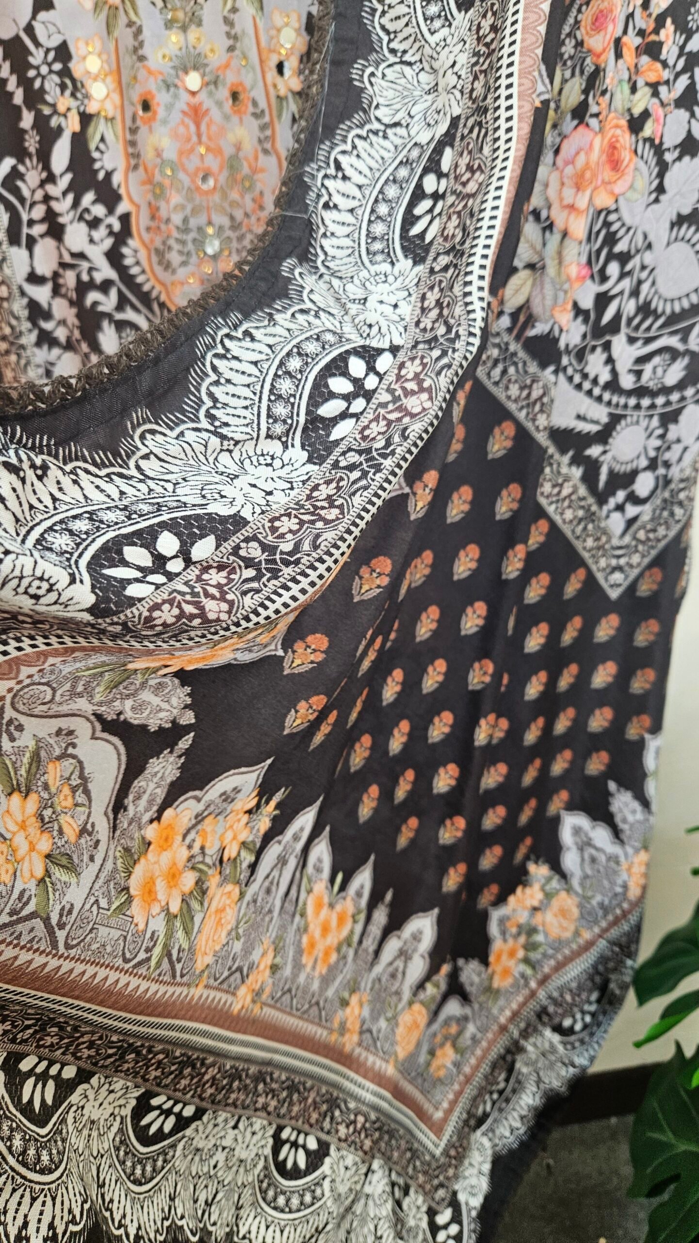 Pure Mul Mul Cotton Silk Boutique Dress - Image 5
