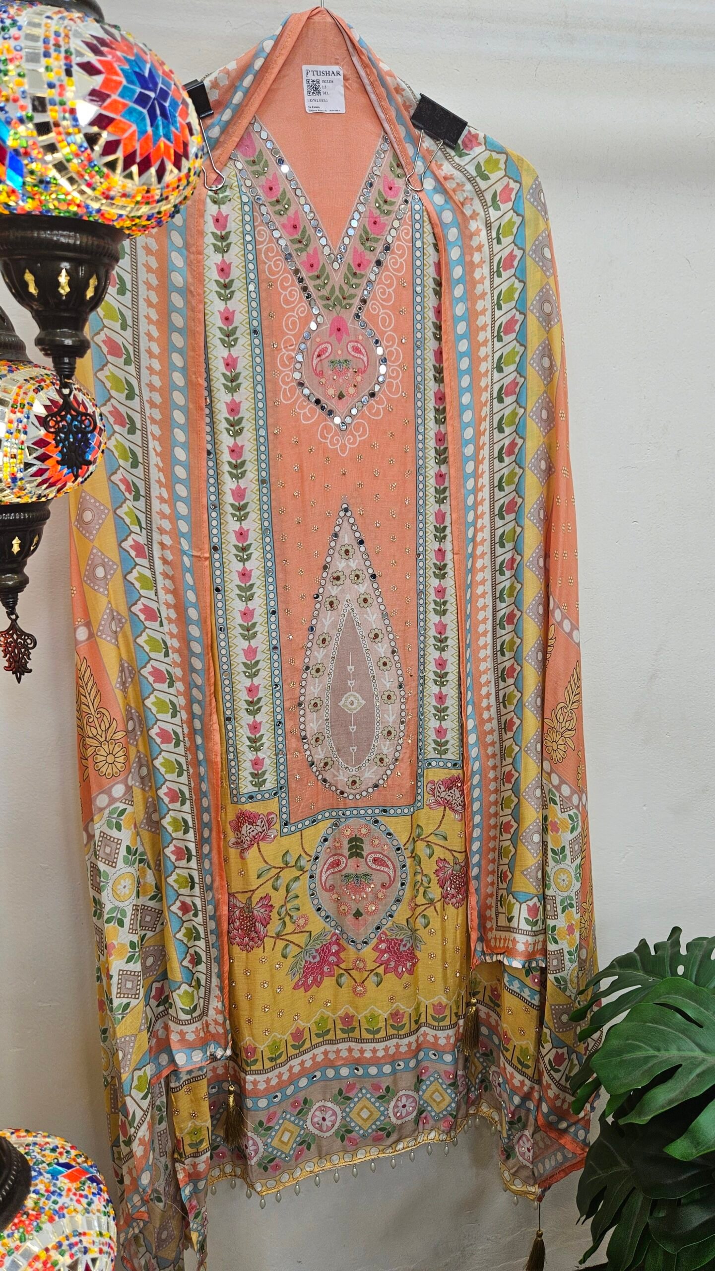 Pure Mul Mul Cotton Silk Boutique Dress - Image 8
