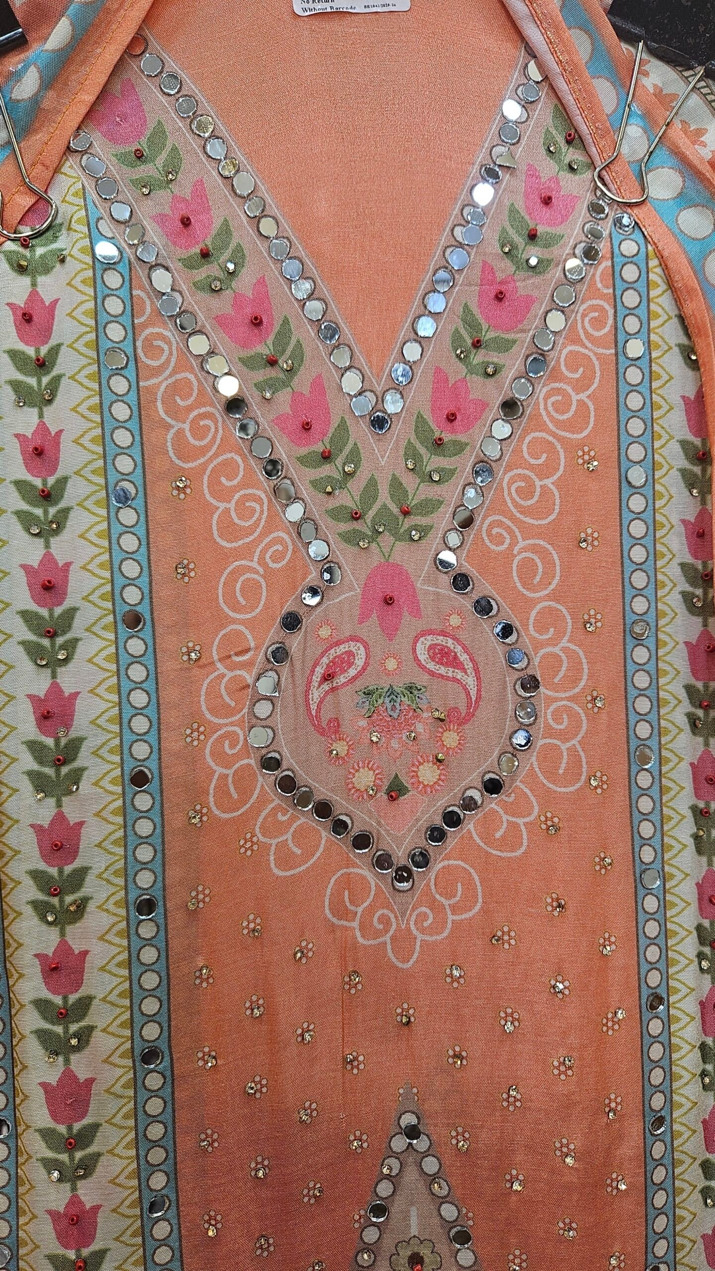 Pure Mul Mul Cotton Silk Boutique Dress - Image 2