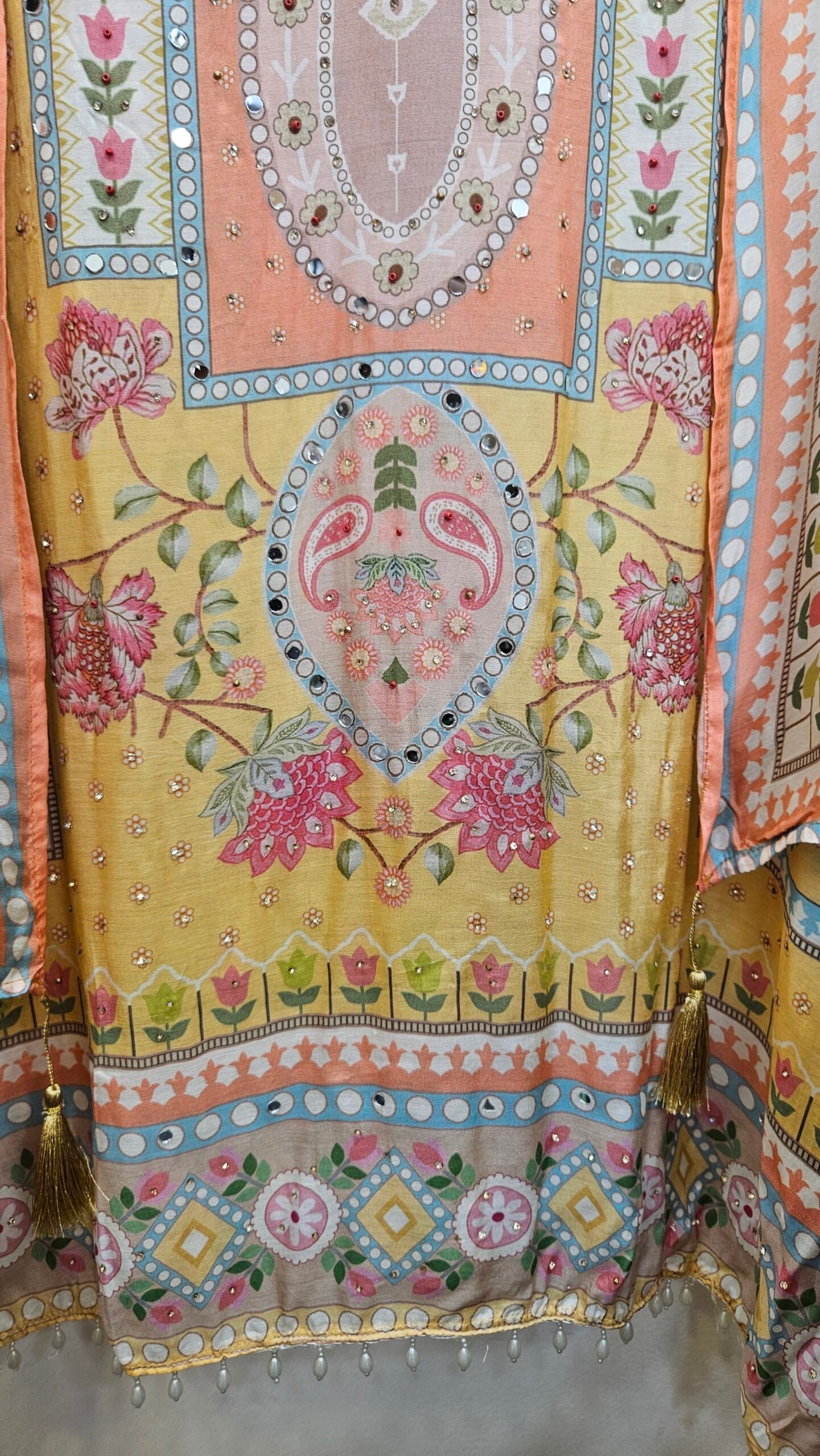 Pure Mul Mul Cotton Silk Boutique Dress - Image 5