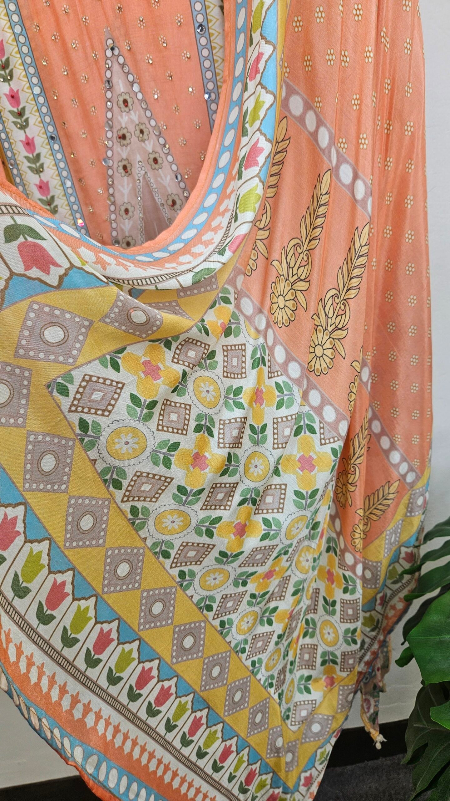 Pure Mul Mul Cotton Silk Boutique Dress - Image 7