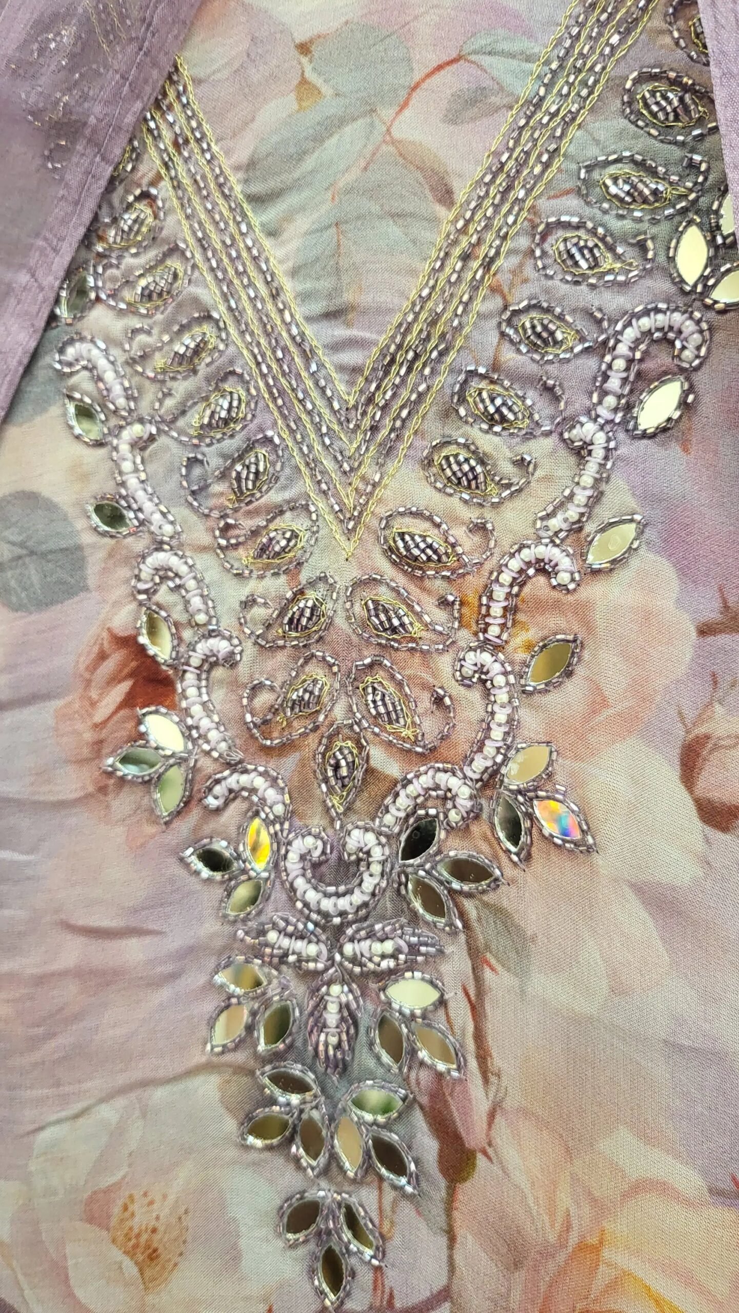 Pure Simar Handwork Boutique Dress - Image 2