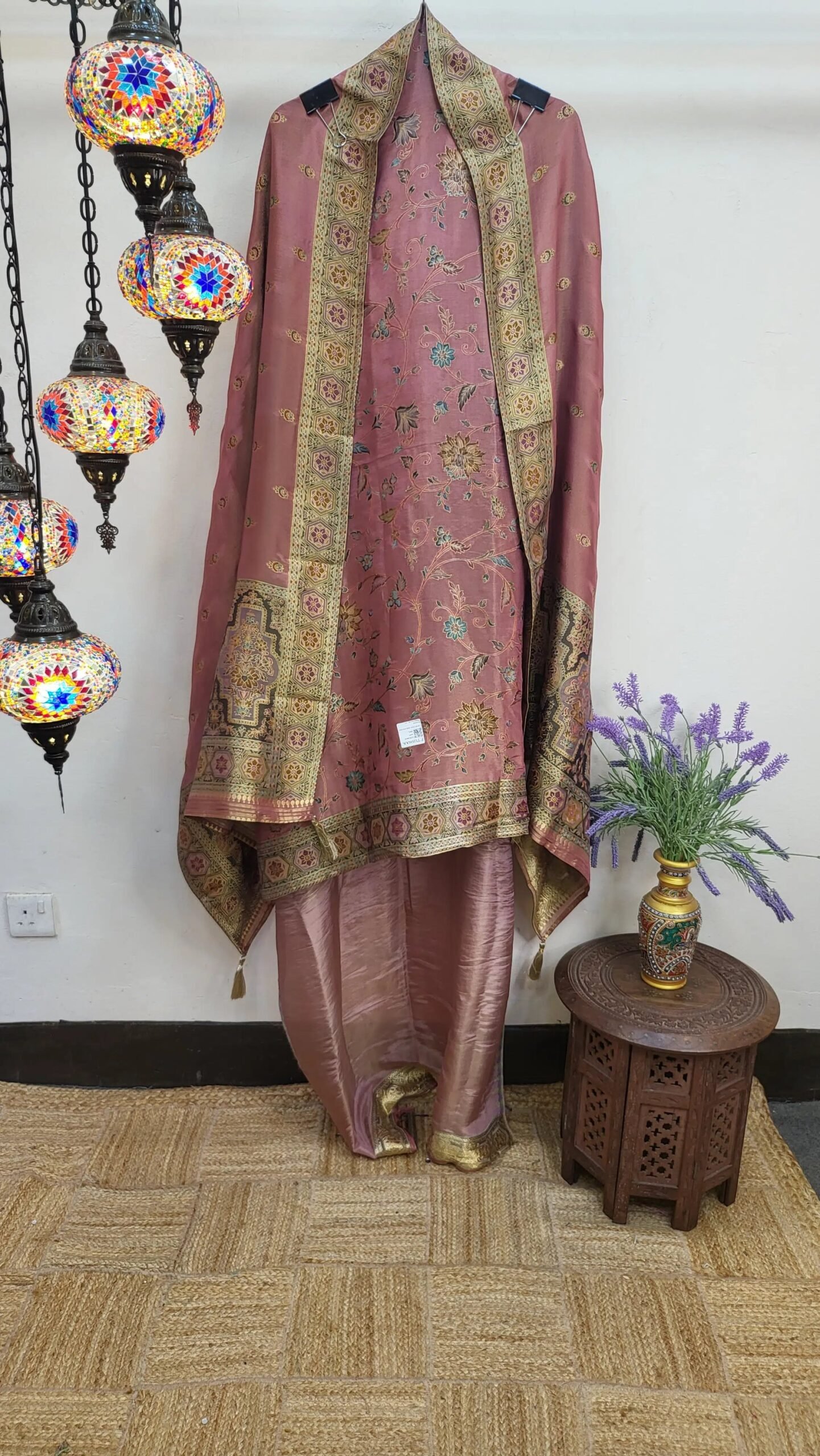 Pure Banarasi Silk Boutique Dress