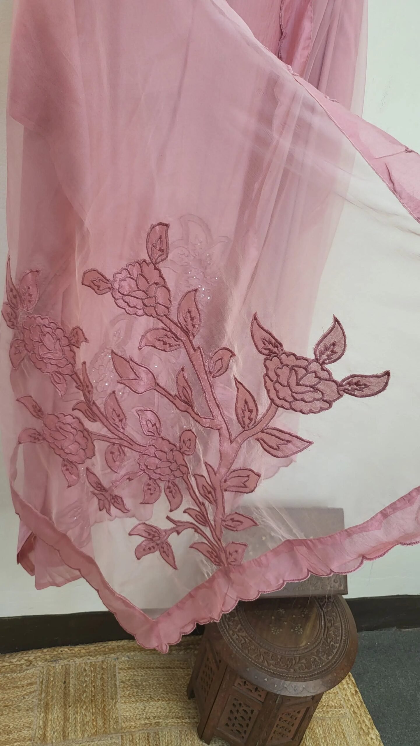 Designer Applique Work Boutique Dress - Image 4