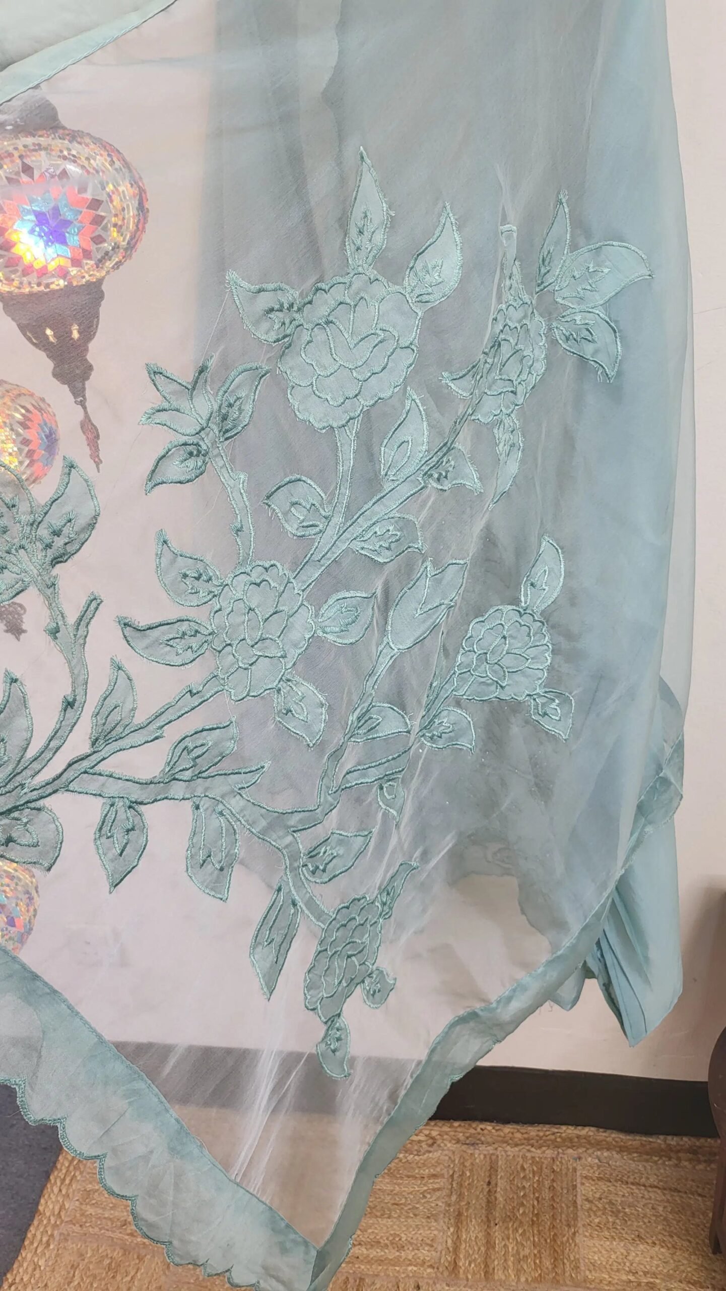 Designer Applique Work Boutique Dress - Image 3