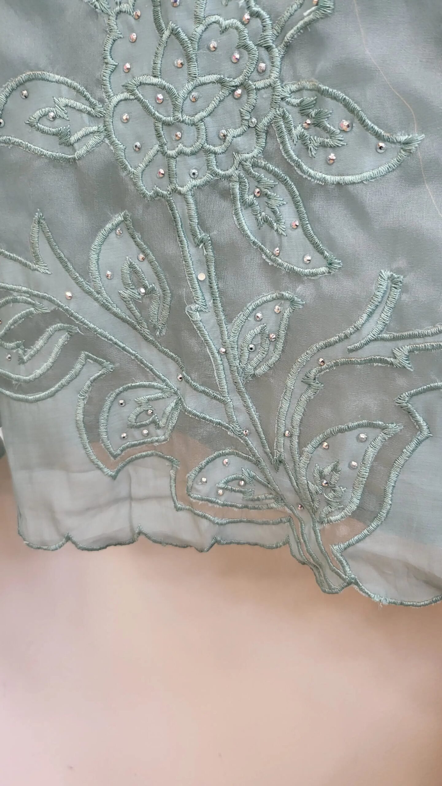 Designer Applique Work Boutique Dress - Image 2